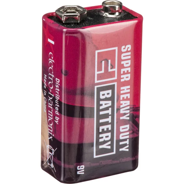 Electro-Harmonix EHX Batería estilo vintage de 9 V para pedales de guitarra