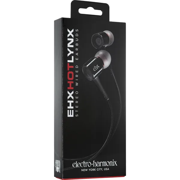 Auriculares Electro-Harmonix EHX Hot Lynx con control remoto y micrófono