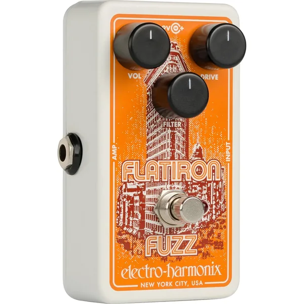 Pedal de distorsión Electro-Harmonix Flatiron Fuzz para guitarras eléctricas
