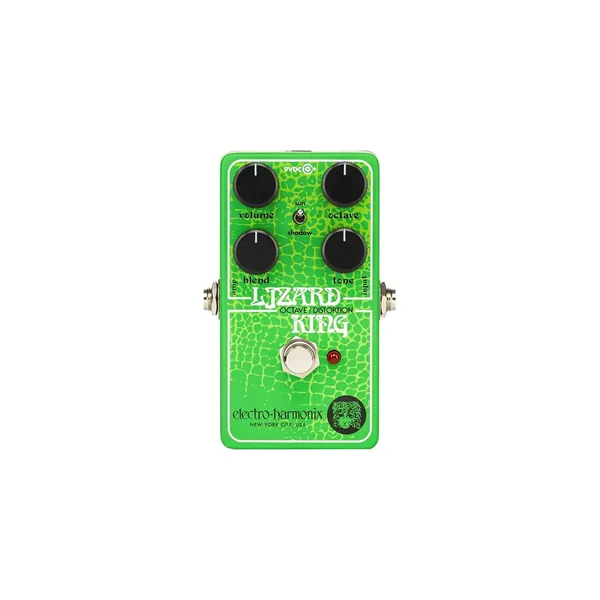 Pedal de octava y fuzz para bajo Electro-Harmonix Lizard King
