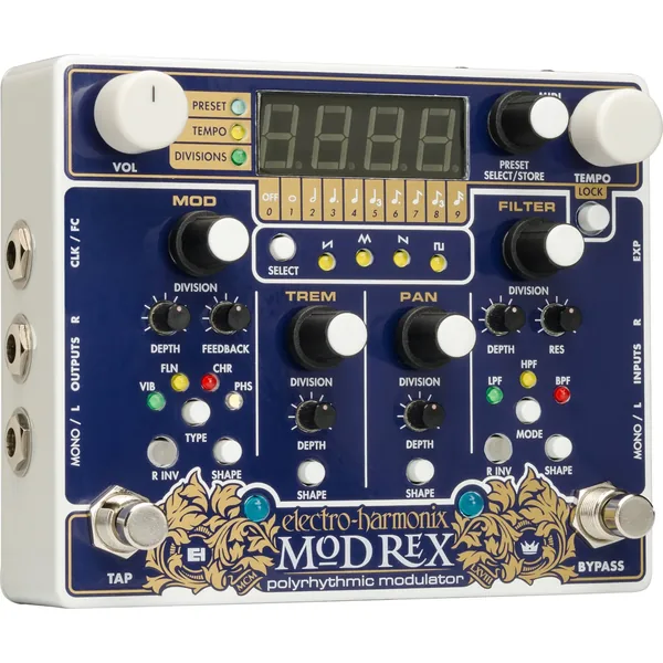 Pedal modulador polirrítmico Electro-Harmonix Mod Rex