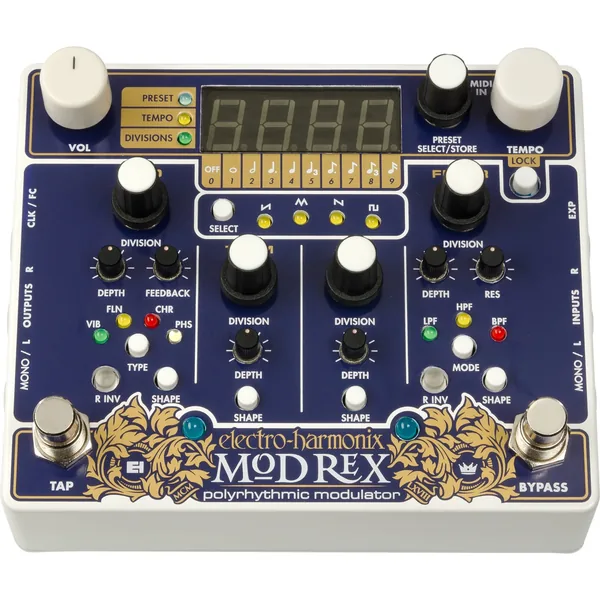 Pedal modulador polirrítmico Electro-Harmonix Mod Rex
