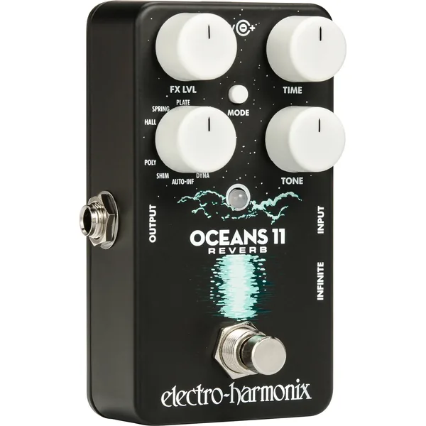 Pedal de reverberación Electro-Harmonix Oceans 11 para guitarra eléctrica