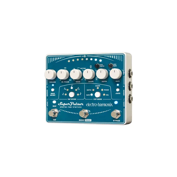 Pedal de trémolo estéreo Electro-Harmonix Super Pulsar