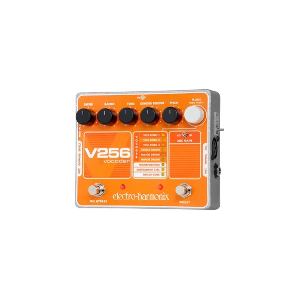 Pedal de vocoder Electro-Harmonix V256 con afinación refleja