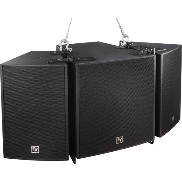 Electro-Voice EVF-1152D Sistema de altavoz para exterior de rango completo de 2 vías, 15″ (fibra de vidrio, 90 x 40°, negro)