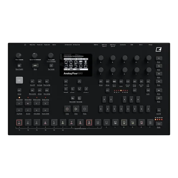 Elektron Analog Four MKII Black