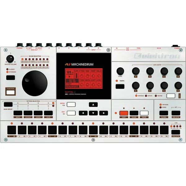 Elektron Machinedrum SPS-1 MKII Caja de ritmos, sintetizador y secuenciador