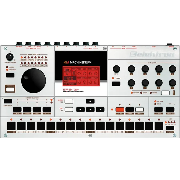 Elektron Machinedrum SPS-1UW+ MKII Caja de ritmos, sintetizador y secuenciador (muestreo)