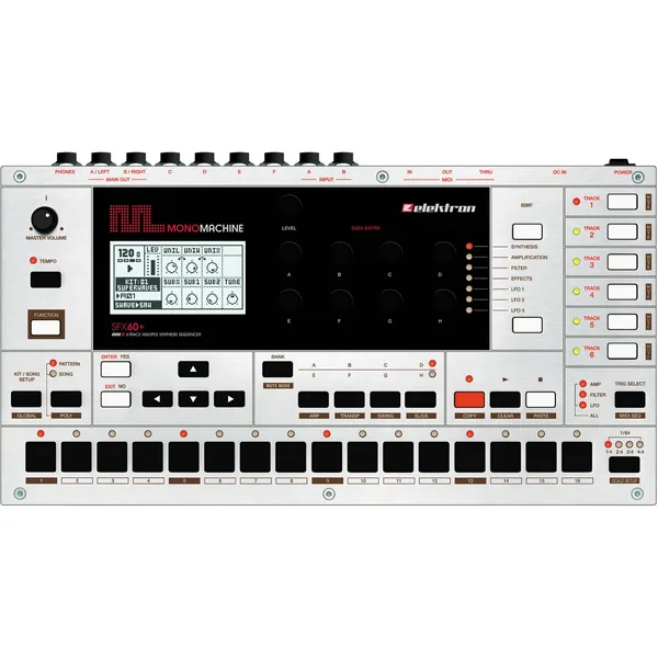 Elektron Monomachine SFX-60+ MKII Sintetizador de secuenciación y procesador de efectos