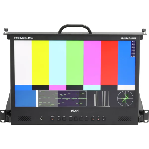 Monitor de cajón en rack Elvid StudioVision de 17,3″