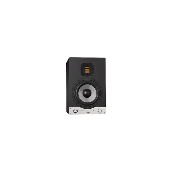 Eve Audio SC207 Monitor de estudio cercano activo de 2 vías de 6,5″ (completamente negro, individual)
