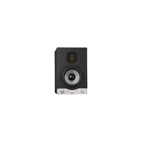 Eve Audio SC207 Monitor de estudio cercano activo de 2 vías de 6,5″ (completamente negro, individual)