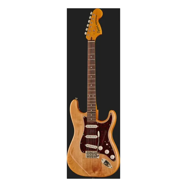 Fender SQ CV 70s Strat LRL NAT-Img-2450