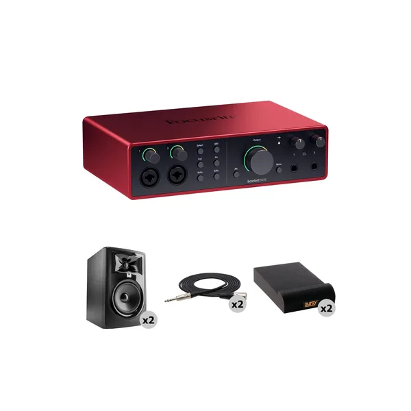 Kit de mezcla de interfaz de audio/MIDI Focusrite Scarlett 16i16 USB-C (4.ª generación)