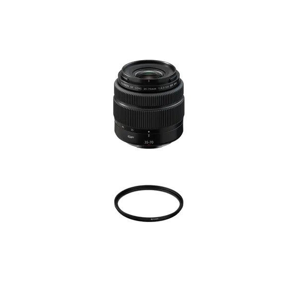Lente FUJIFILM GF 35-70 mm f/4.5-5.6 WR con kit de filtro UV