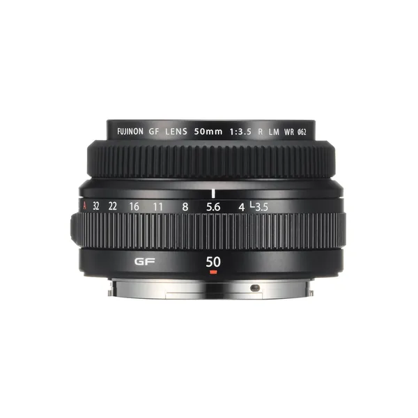 Lente FUJIFILM GF 50mm f/3.5 R LM WR con kit de filtro UV