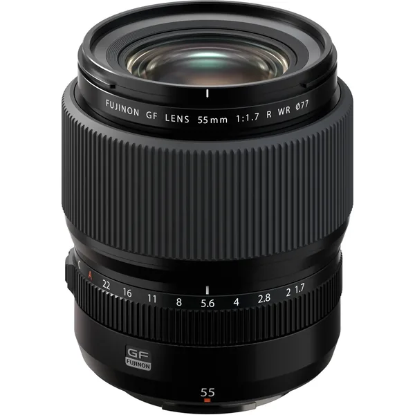 Lente FUJIFILM GF 55 mm f/1.7R WR (FUJIFILM G)