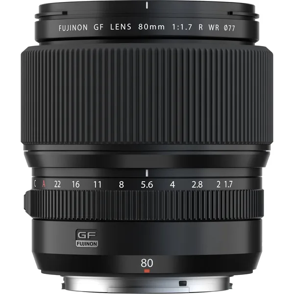 Lente FUJIFILM GF 80 mm f/1.7 R WR (FUJIFILM G)