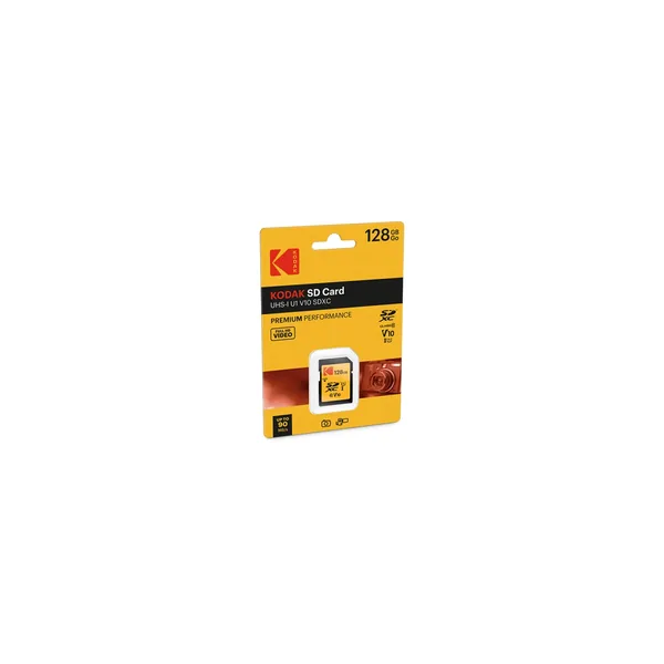 Tarjeta de memoria Kodak SDXC UHS-I de rendimiento premium de 128 GB