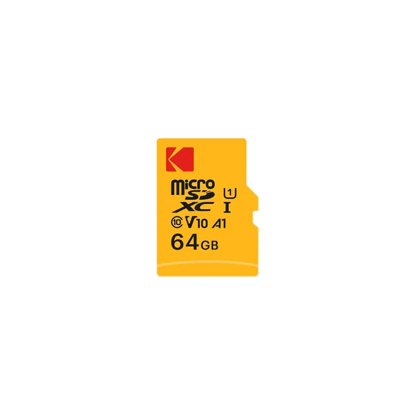 Tarjeta de memoria Kodak microSDXC UHS-I de rendimiento premium de 64 GB con adaptador SD