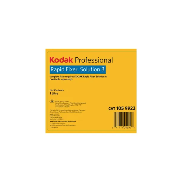 Endurecedor fijador rápido Kodak Professional Parte B (33,8 oz)