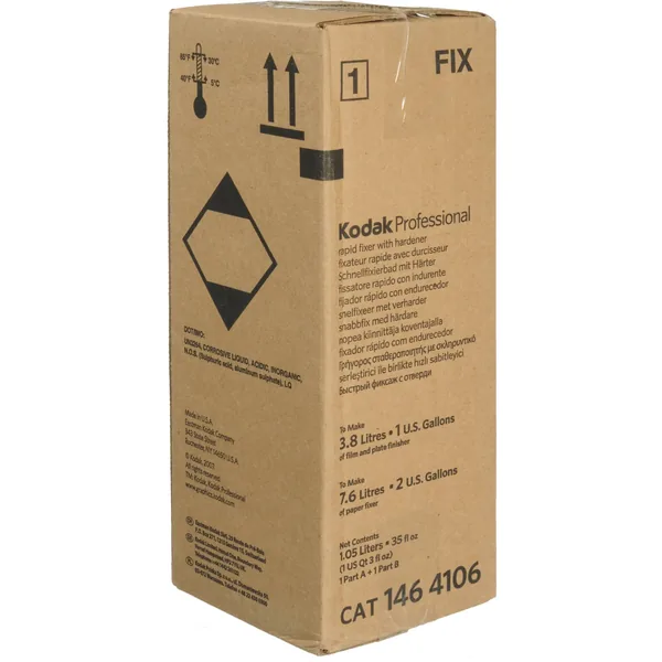 Kodak Rapid Fixer, soluciones A y B para películas y papel en blanco y negro