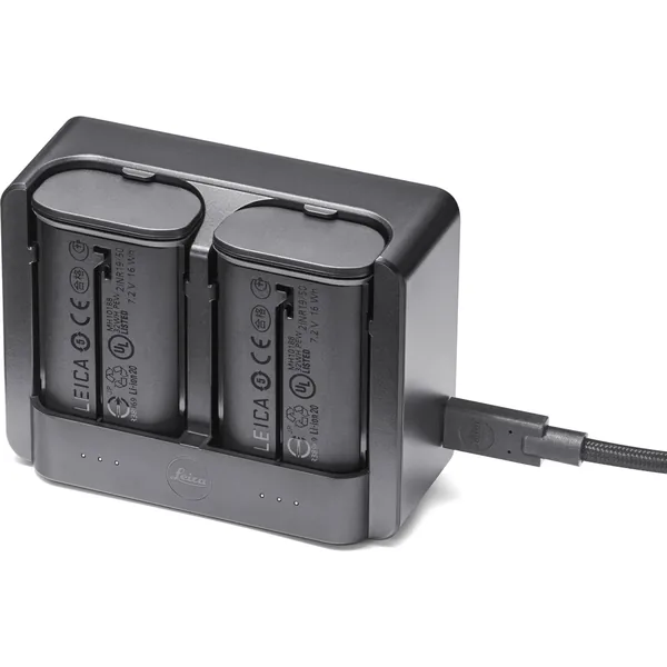 Cargador doble USB-C Leica BC-SCL6