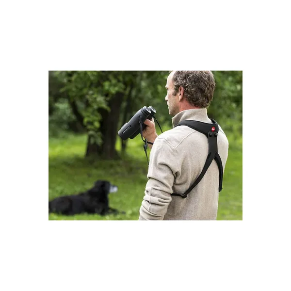 Correa deportiva para binoculares de neopreno Leica (negro tono)