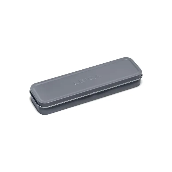Caja de marcadores metálicos Leica SOFORT (gris)