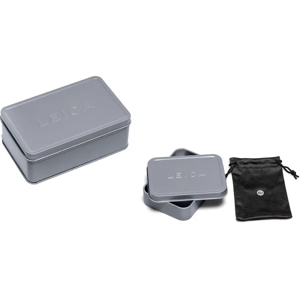 Juego de cajas metálicas para cuadros Leica SOFORT (gris)