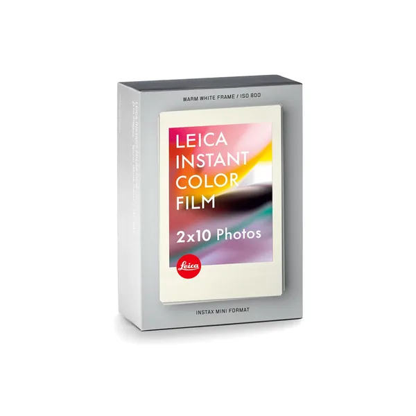 Paquete de películas Leica SOFORT Mini Duo (blanco cálido, 20 exposiciones, caducidad 2/26)