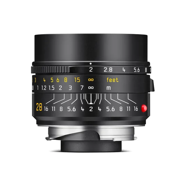 Leica Summicron-M 28mm f/2 ASPH. Lente (Leica M, negro)