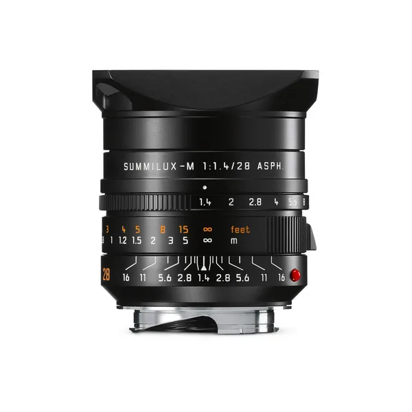 Leica Summilux-M 28mm f/1.4 ASPH. Lente (Leica M, negro)