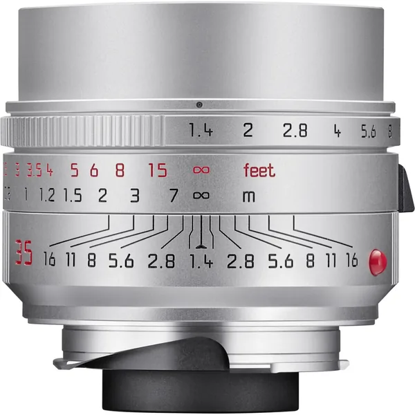 Leica Summilux-M 35mm f/1.4 ASPH. Lente (Leica M, Plata)