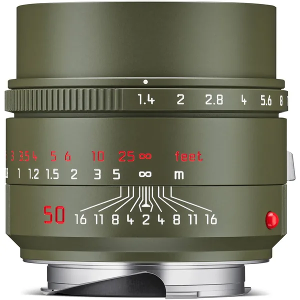 Leica Summilux-M 50mm f/1.4 ASPH. Lente (Leica M, Verde Safari)