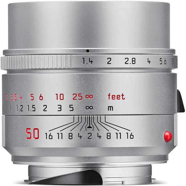 Leica Summilux-M 50mm f/1.4 ASPH. Lente (Leica M, Plata)