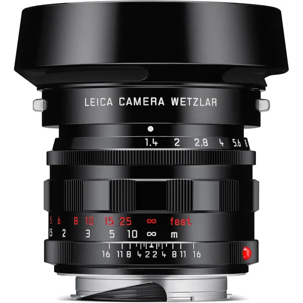 Lente Leica Summilux-M 50 mm f/1.4 (Leica M, negro brillante)