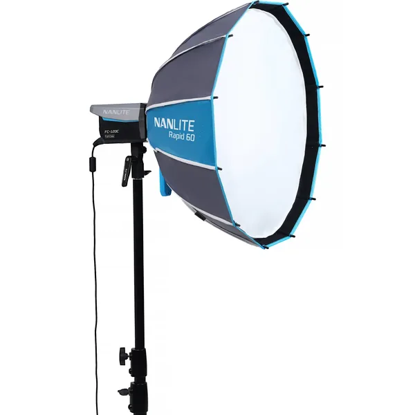 Softbox de montaje Nanlite Rapid 60 FM (23,6″)
