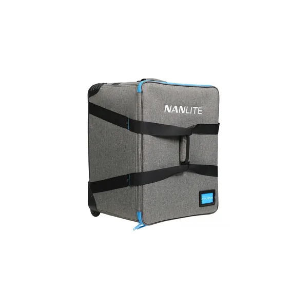 Estuche acolchado con ruedas Nanlite para Forza 300B II, 500B II o FL-20G Fresnel