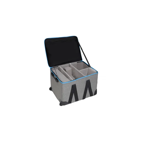Estuche acolchado con ruedas Nanlite para Forza 300B II, 500B II o FL-20G Fresnel