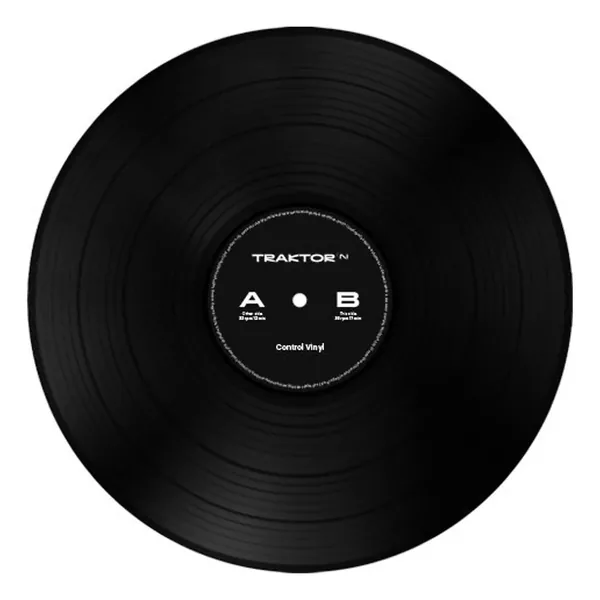 Native Instruments Traktor Control Vinyl Black