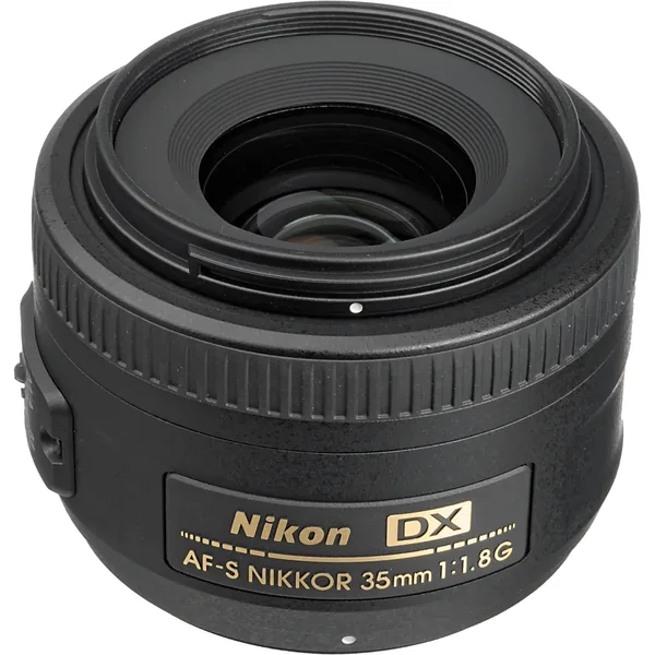 Lente Nikon AF-S DX NIKKOR 35 mm f/1.8G (reacondicionada por Nikon USA)