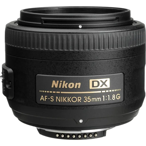 Lente Nikon AF-S DX NIKKOR 35 mm f/1.8G (reacondicionada por Nikon USA)