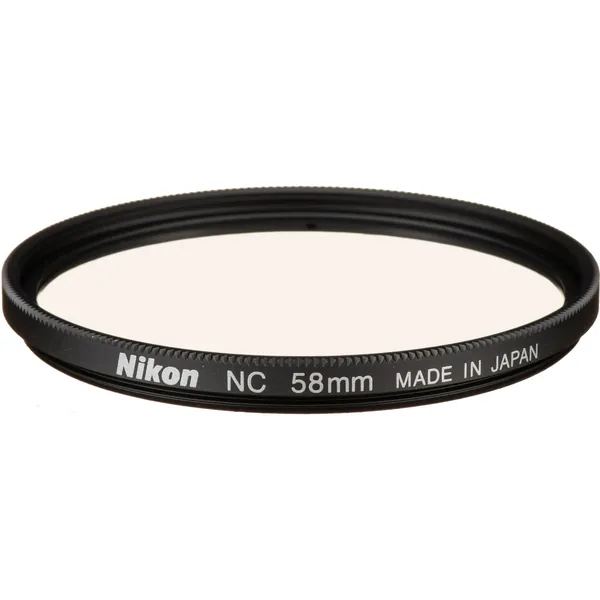 Filtro transparente neutro Nikon (58 mm)