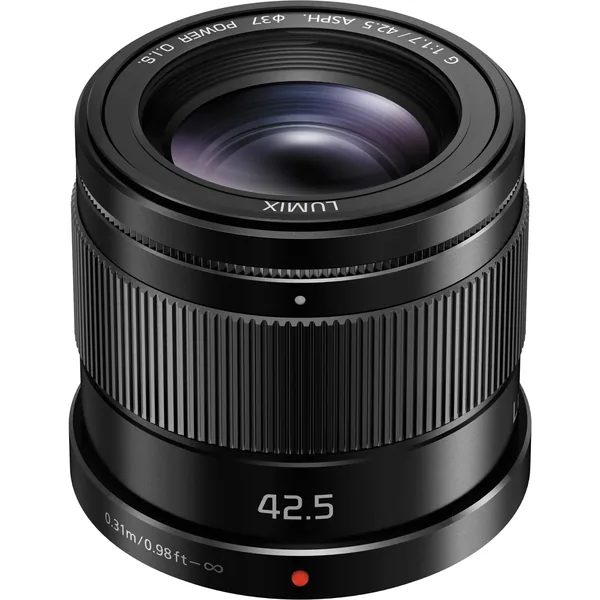 Panasonic LUMIX G 42.5mm f/1.7 ASPH. POWER O.I.S. Lens with UV Filter Kit