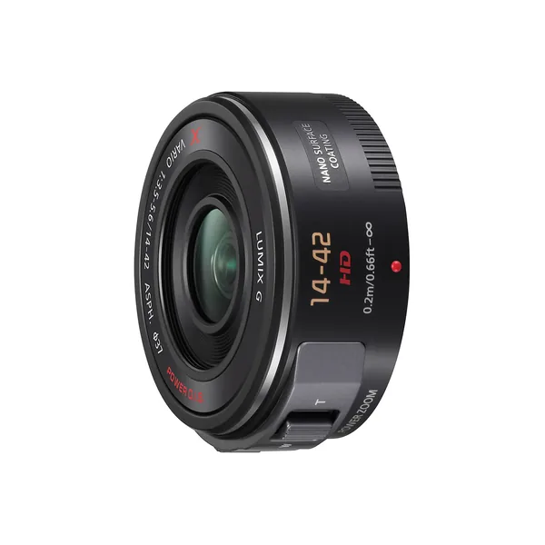 Panasonic LUMIX G X Vario PZ 14-42mm f/3.5-5.6 Potencia O.I.S. Lente (negro)