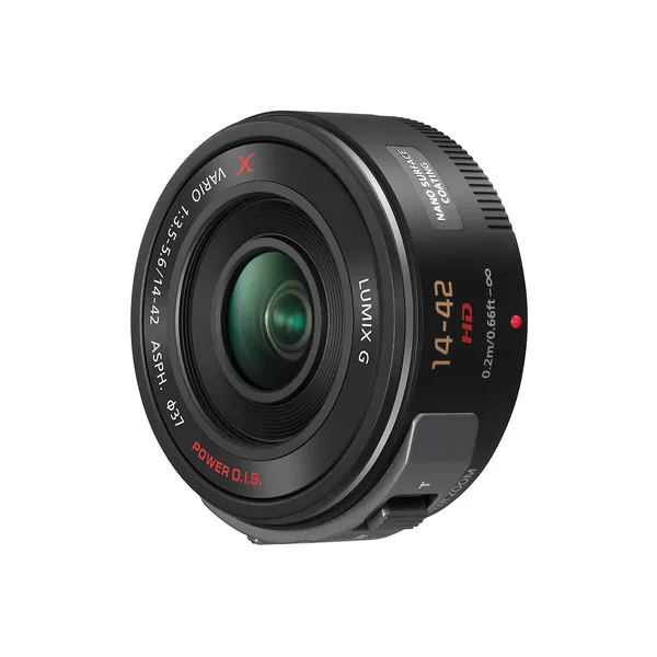 Panasonic LUMIX G X Vario PZ 14-42mm f/3.5-5.6 Potencia O.I.S. Lente con kit de filtro (negro)