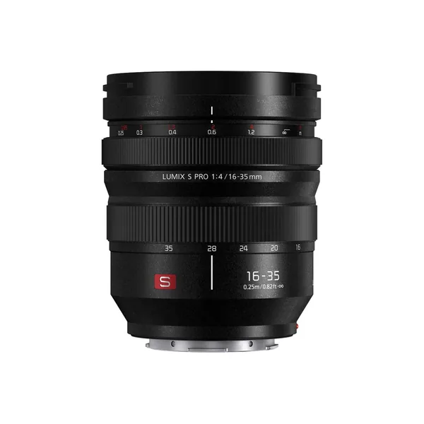 Lente Panasonic LUMIX S PRO 16-35 mm f/4 con kit de filtro UV