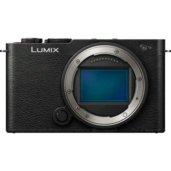 Cámara sin espejo Panasonic LUMIX S9 con paquete básico (negro)